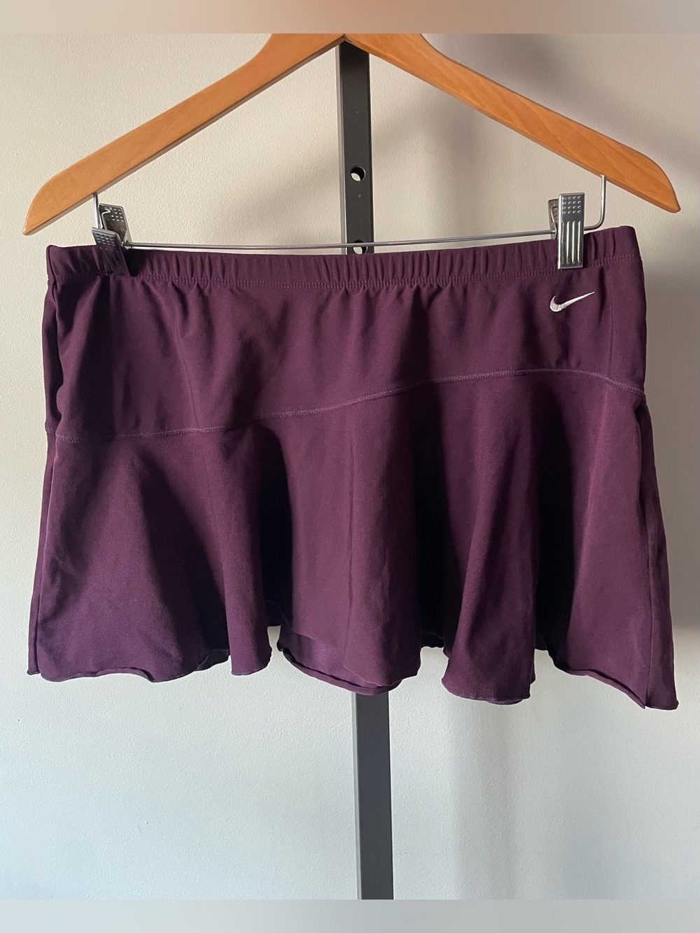 Y2K Vintage Nike Micro Mini Athletic Skirt Tennis Golf Pickleball Purple